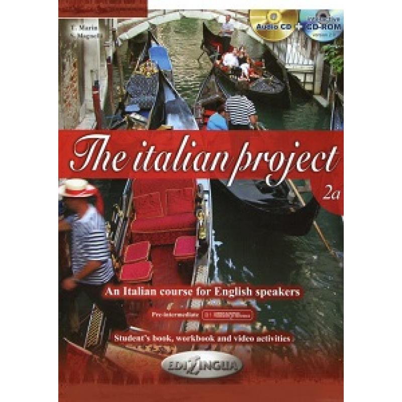 The Italian Project 2A Student's book +Workbook + CD audio+ CD-ROM