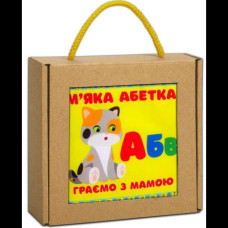 М`яка тканева книжка Граємо з мамою 