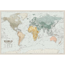 Карта світу політична. World. Politikal map М1: 34 500 000, 88*60см. англ. мова, папір