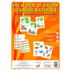 КОМПЛЕКТ КАРТОК: букви, цифри, кольори АНГЛIЙСЬКОЮ. The world of english learning - Доценко І.В. - МАНДРІВЕЦЬ
