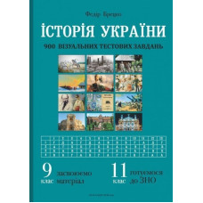ІСТОРІЯ України. 9 клас. Візуальні тестові завдання