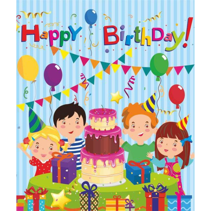 Happy Birthday / День народження. Лепбук /англ. мовою/