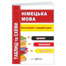 Німецька мова. Таблиці та схеми. Початковий і середній рівні
